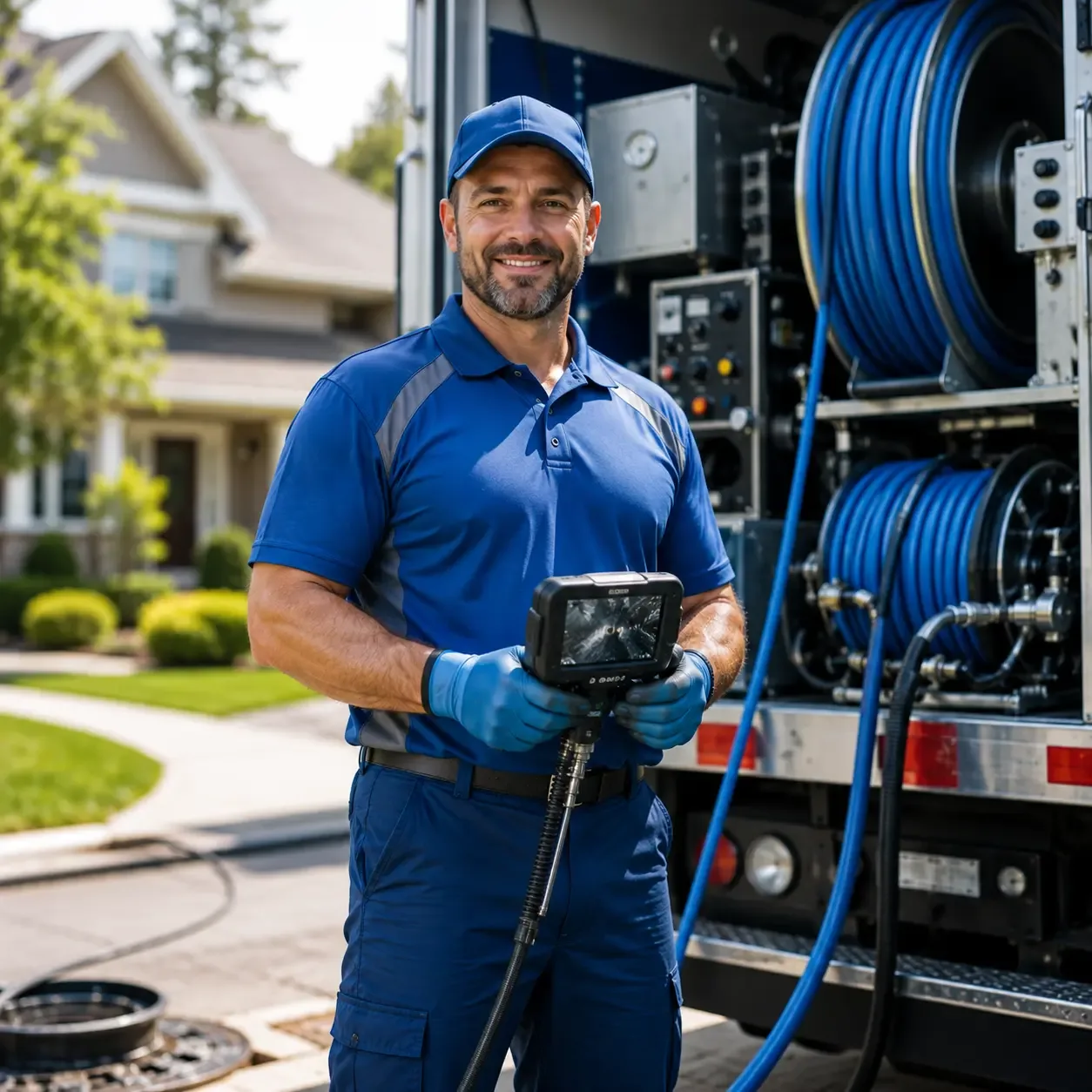 Local outdoor drain cleaning specialists in Millersburg, MI